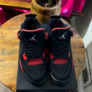 AIR JORDAN 4 RETRO (GS) Red Thunder